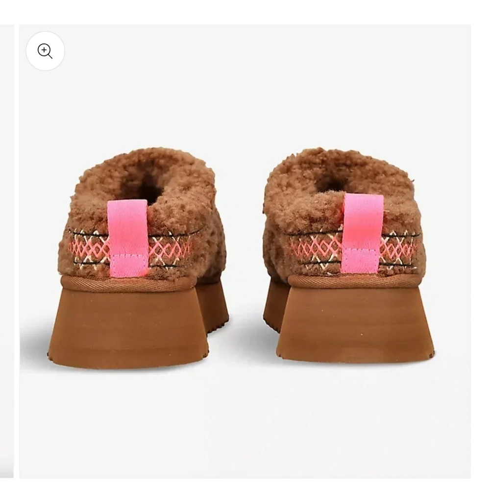 UGG Tazz Braid Platform In Hardwood Hot Pink - Picture 3 of 9